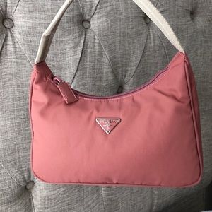 SOLD /Authentic Pink Prada Nylon Tessuto Sport Bag